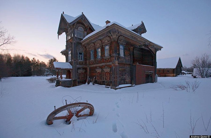 Abandoned Russian mansion