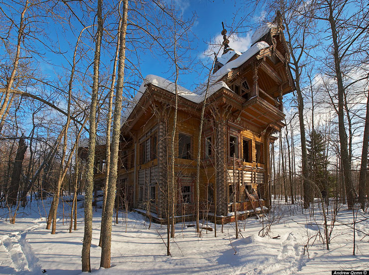 Abandoned Russian house