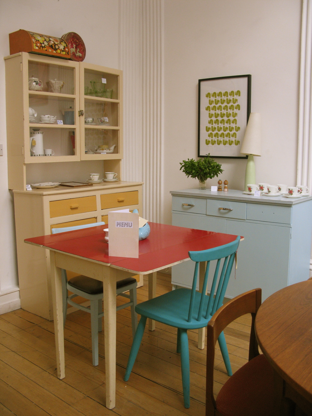 vintage kitchen cabinets