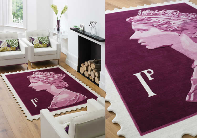 Stamp rug