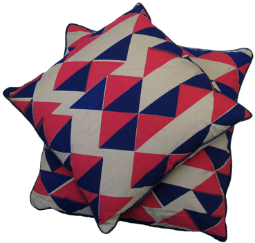 Triangle cushion