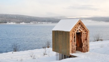 Kielder Water huts