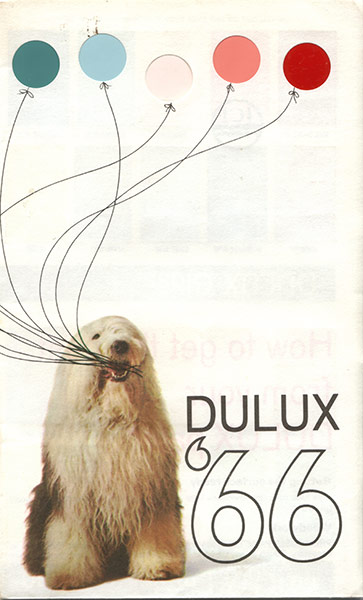 Retro Dulux ad