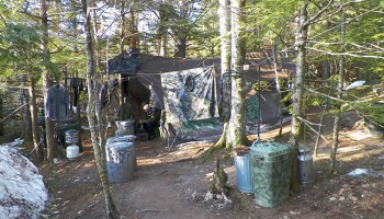 Maine Hermit's house