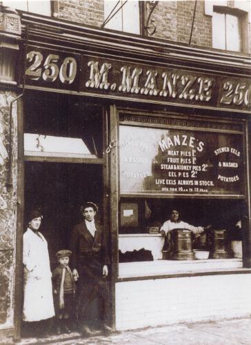 Original Manze's shop