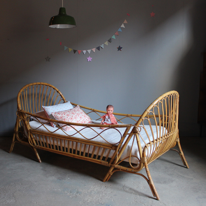 wicker bed | Vintage beds | My Friend's House