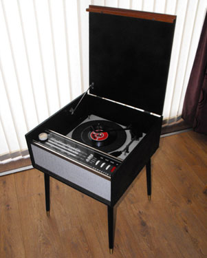 Vintage dansette on legs | Vintage record player | My Friend's House