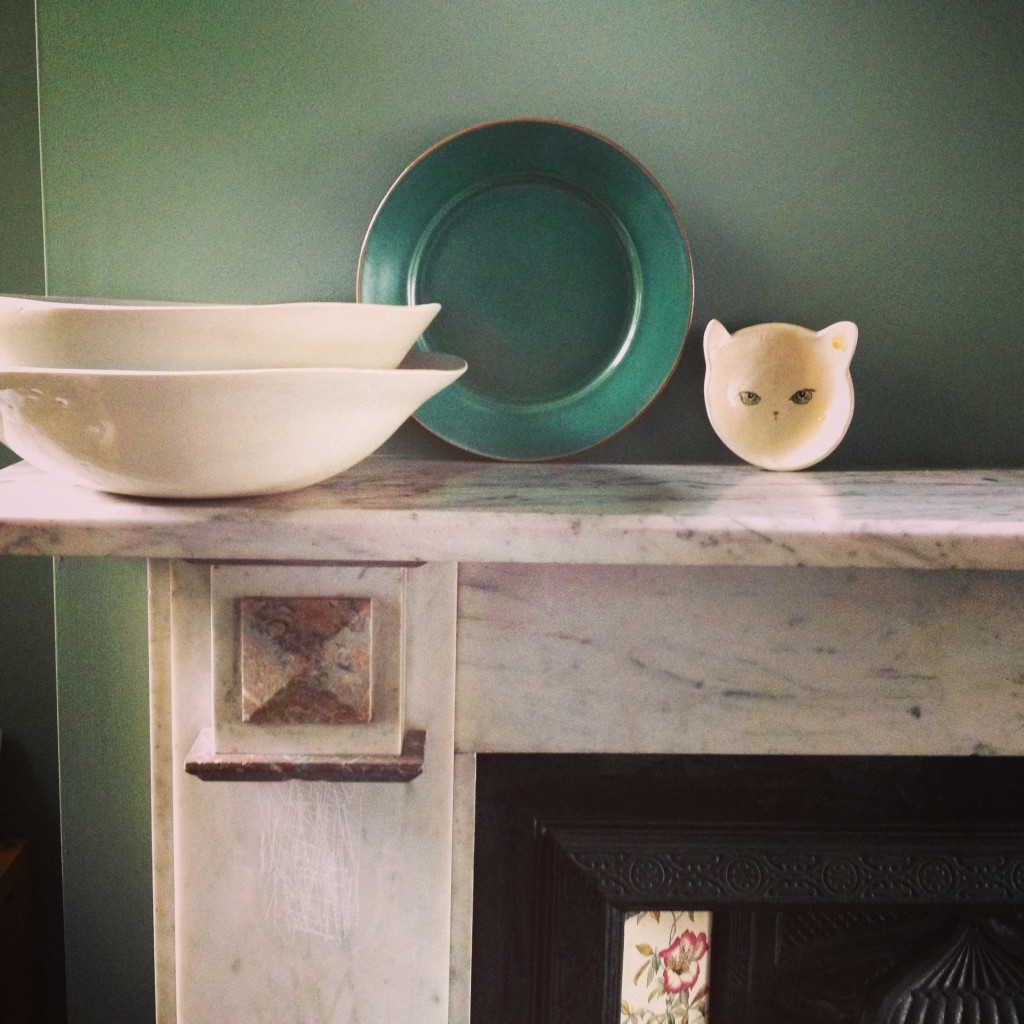 mantelpiece display | ceramics | My Friend's House