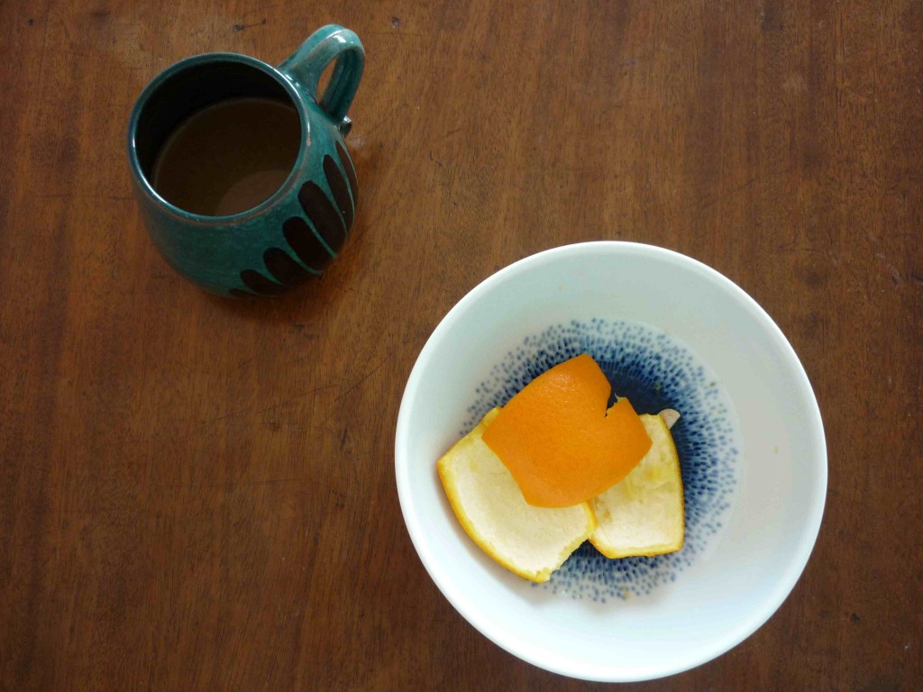 Blue rain bowl