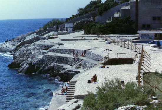 Derelict hotel Croatia