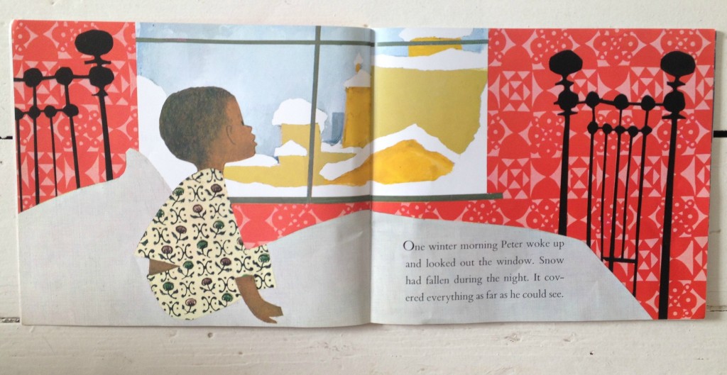 Ezra Jack Keats | The Snowy Day | Pattern decorating ideas | My Friend's House