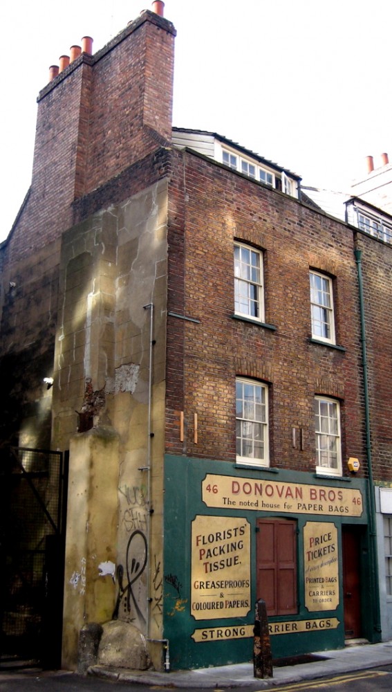 Spitalfields old signage