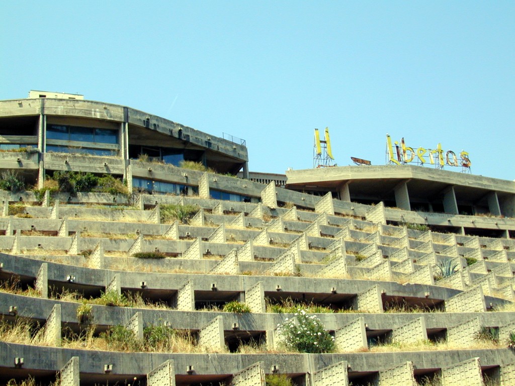 Derelict hotel croatia