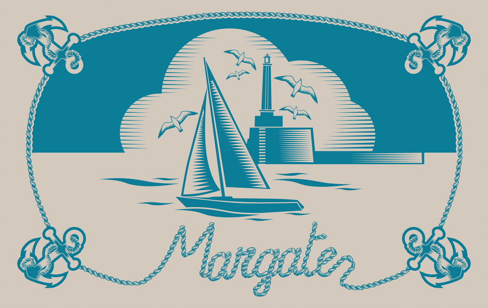 Margate teatowel