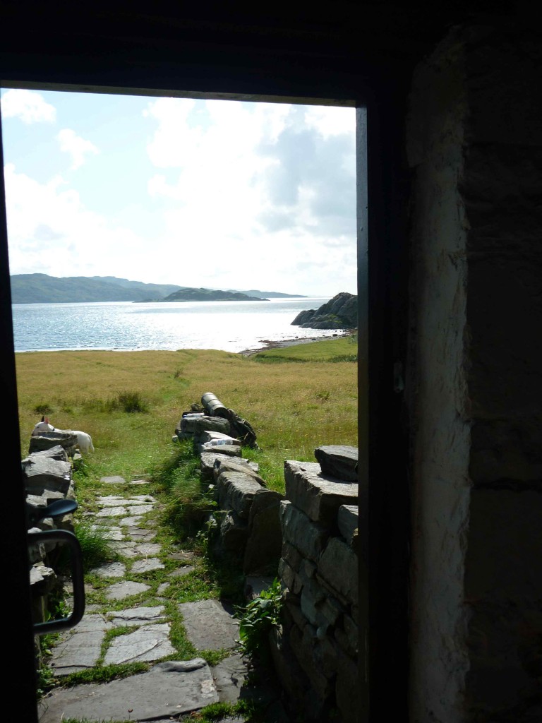 Bothy on the beach