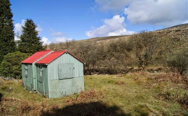 Remote devon studio hut