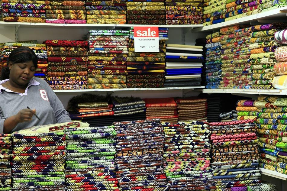 Batik fabric Brixton Market