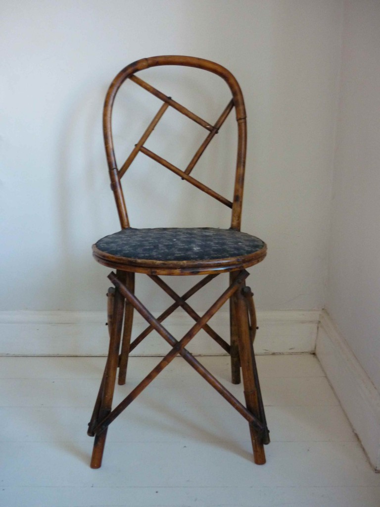 vintage bamboo chair