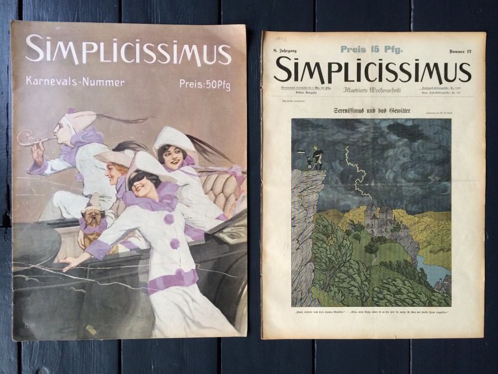 Simplicissimus magazine | German political satire | My Friend's House