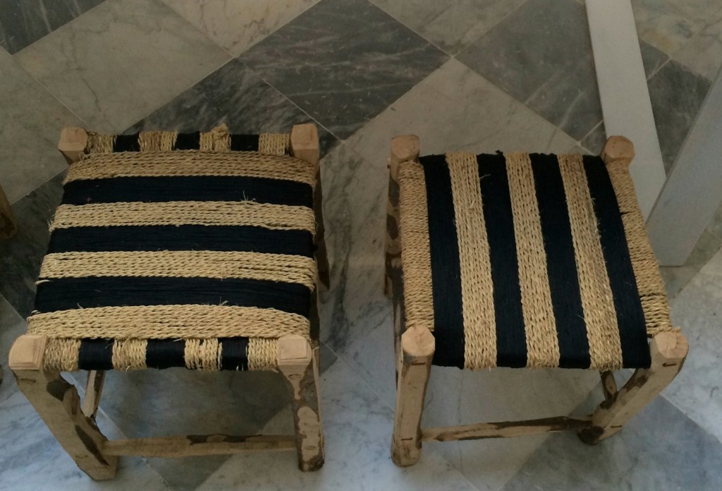 wicker stools  Sidi Bou Said  My Friend's House