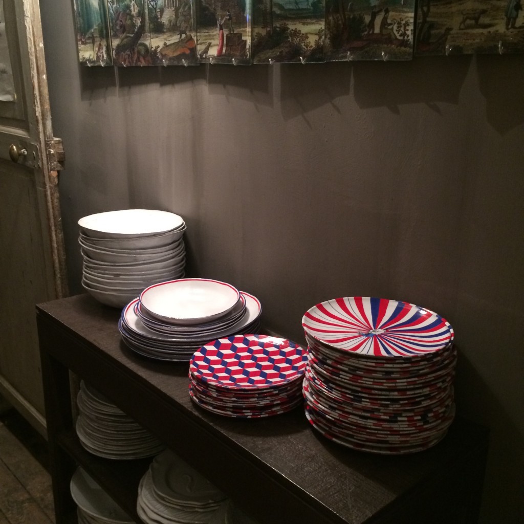 Astier de villate | striped plates | My Friend's House