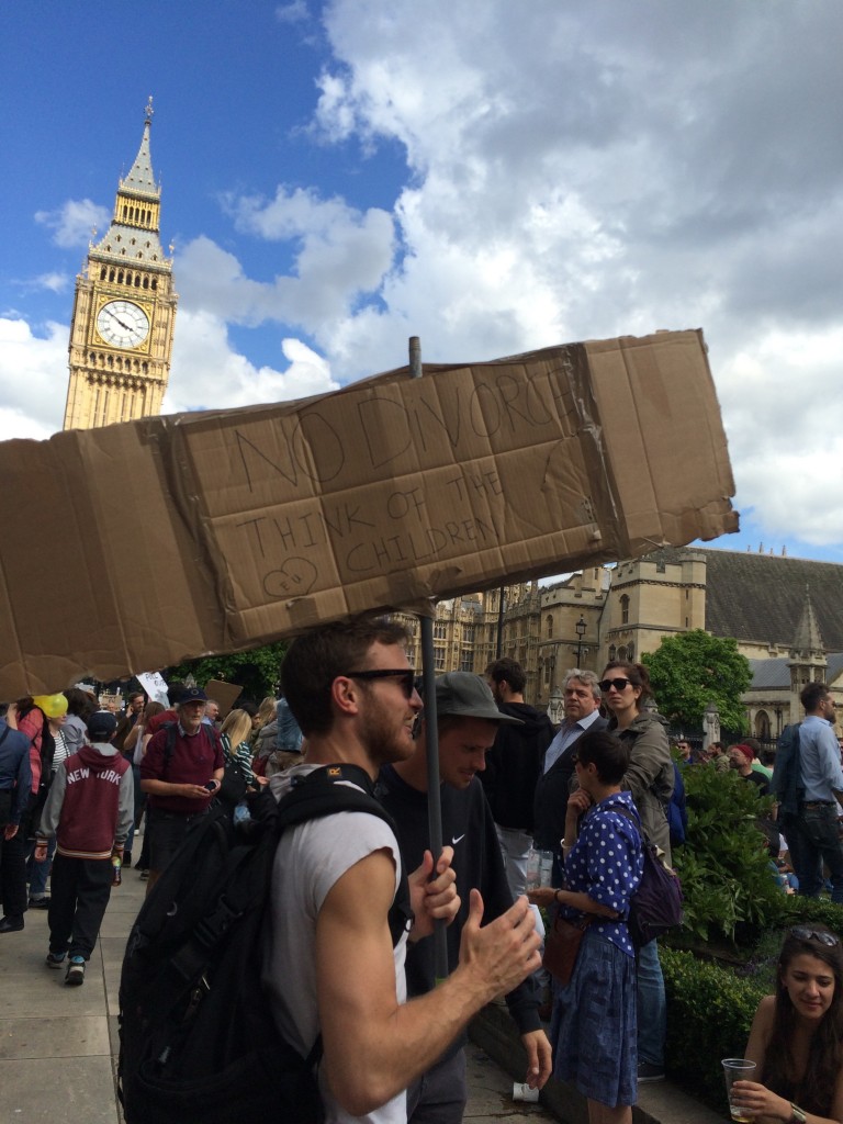 Brexit march | Remain | My Friend's House