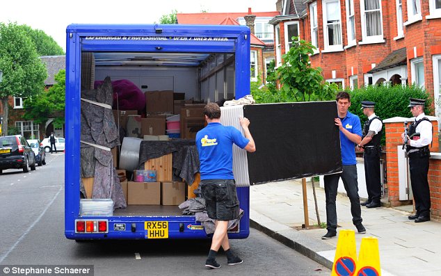 Camerons moving house