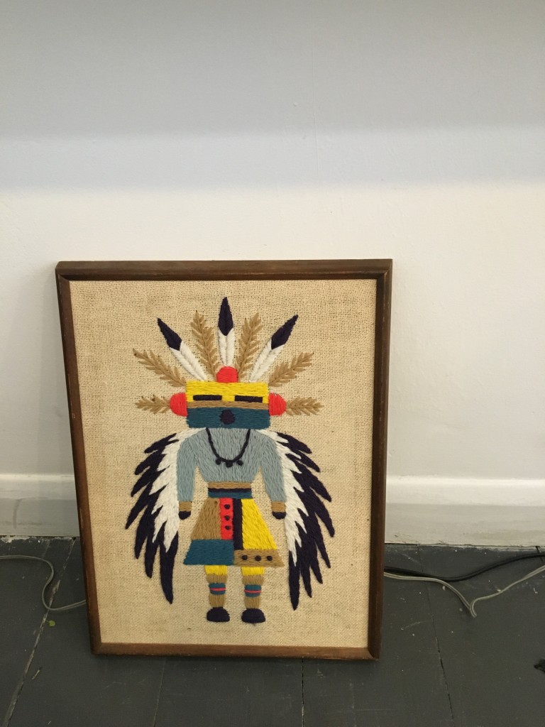 Needlepoint tribesman | My Friend's House