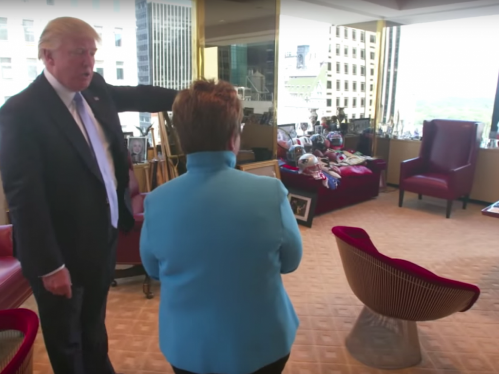 Donald Trump's office video